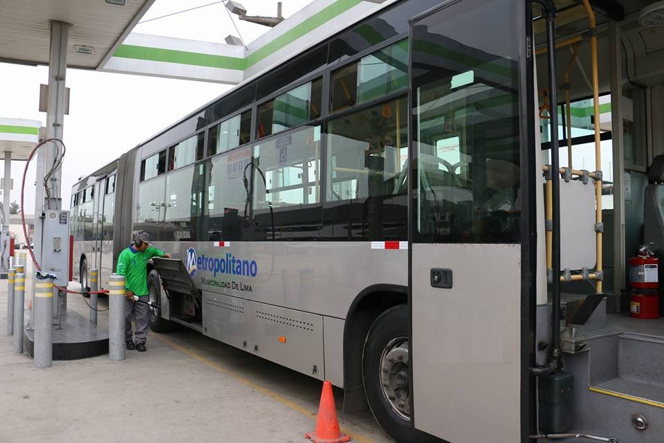 Operación con buses GNV y gestión ambiental responsable